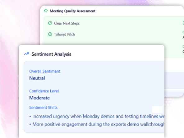 Sales-Grade Meeting Intelligence 