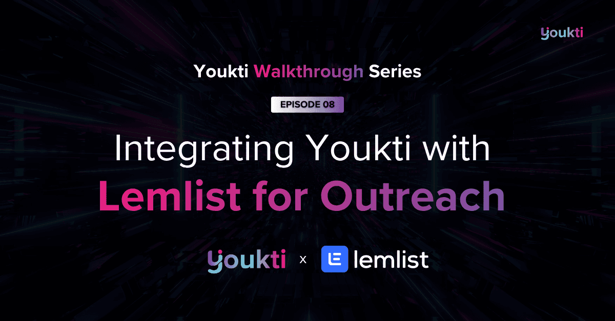 Youkti × Lemlist Integration